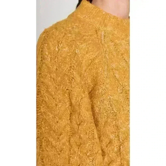 New STAUD Jeromine Sweater Sunflower Sz XS Retails $375 - Picture 6 of 7